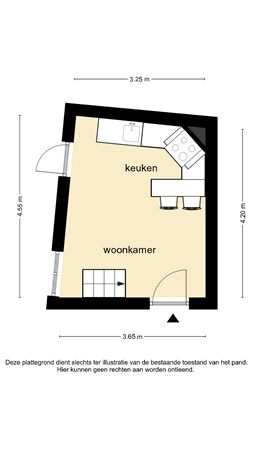 Floorplan - Grote Gracht 81A02, 6211 SV Maastricht